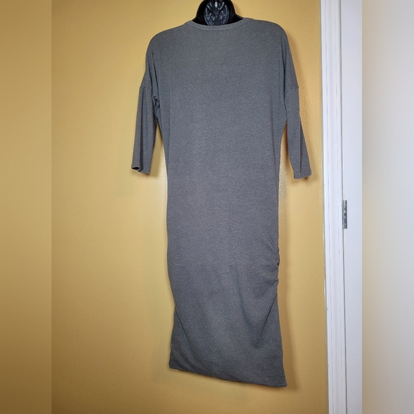 Standard James Perse Ruffle Ruched Dress sz M/2 WMU6705 - Picture 4 of 11